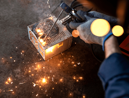 Hardness testing at the manufacturing facility